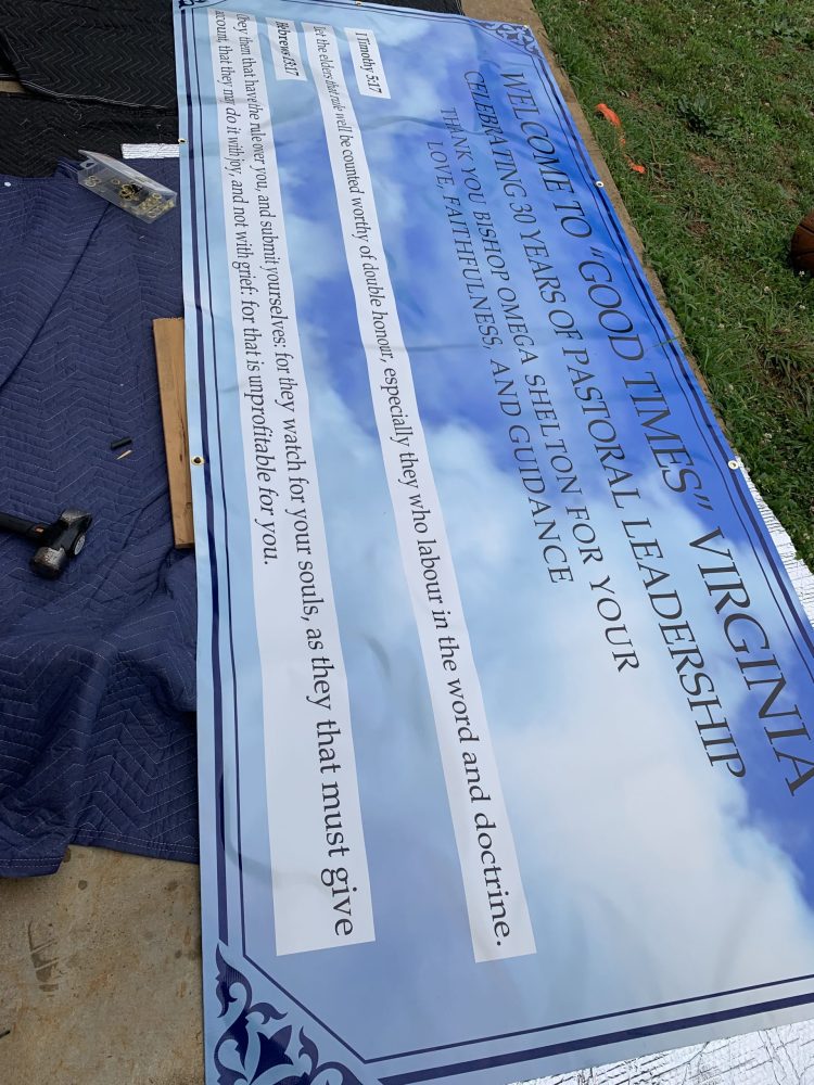Banner Printed Created